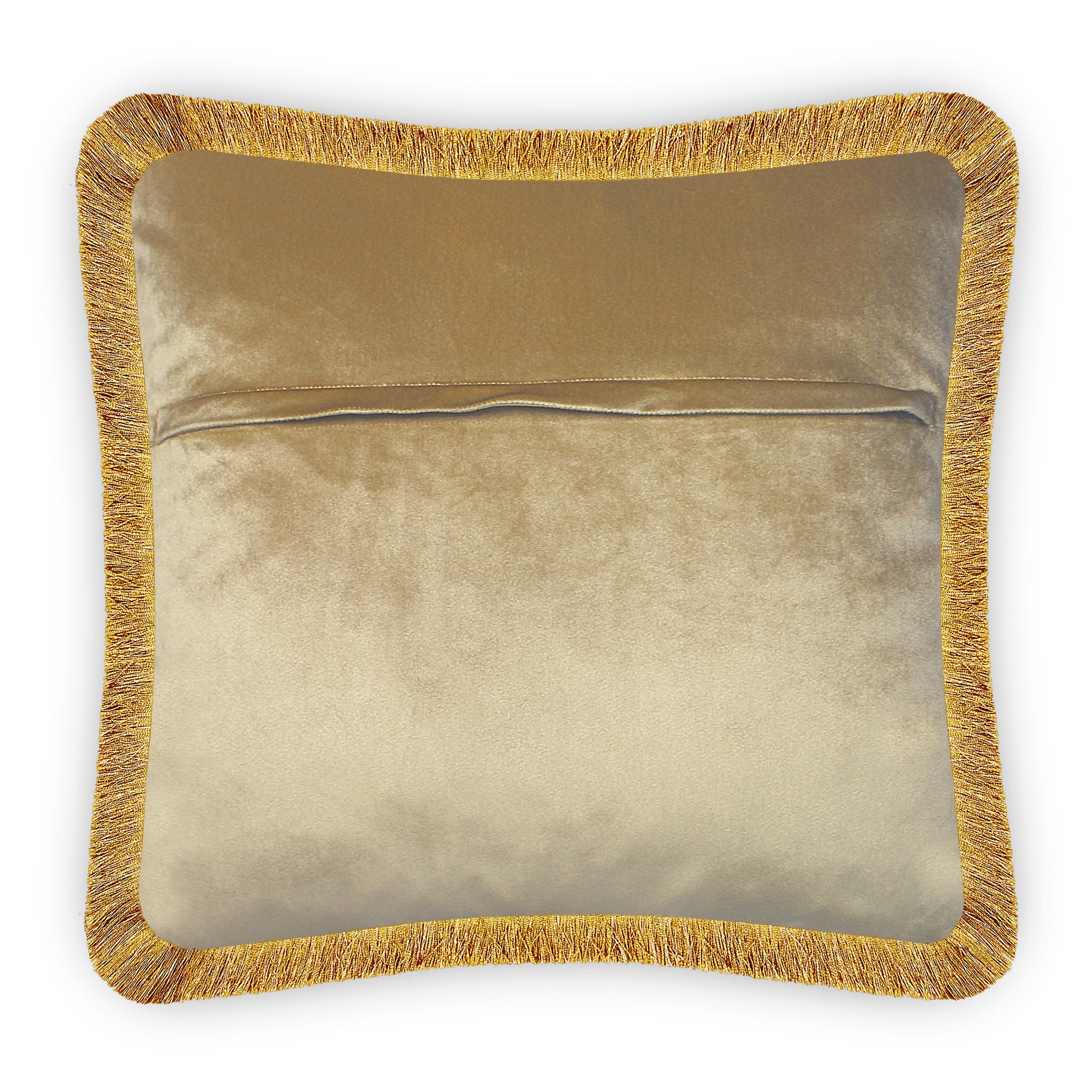 Velvet Cushion Cover Arabesque Flower Decorative Pillowcase Vintage Home Decor Throw Pillow for Sofa Chair Living Room 45x45 cm 18x18 In