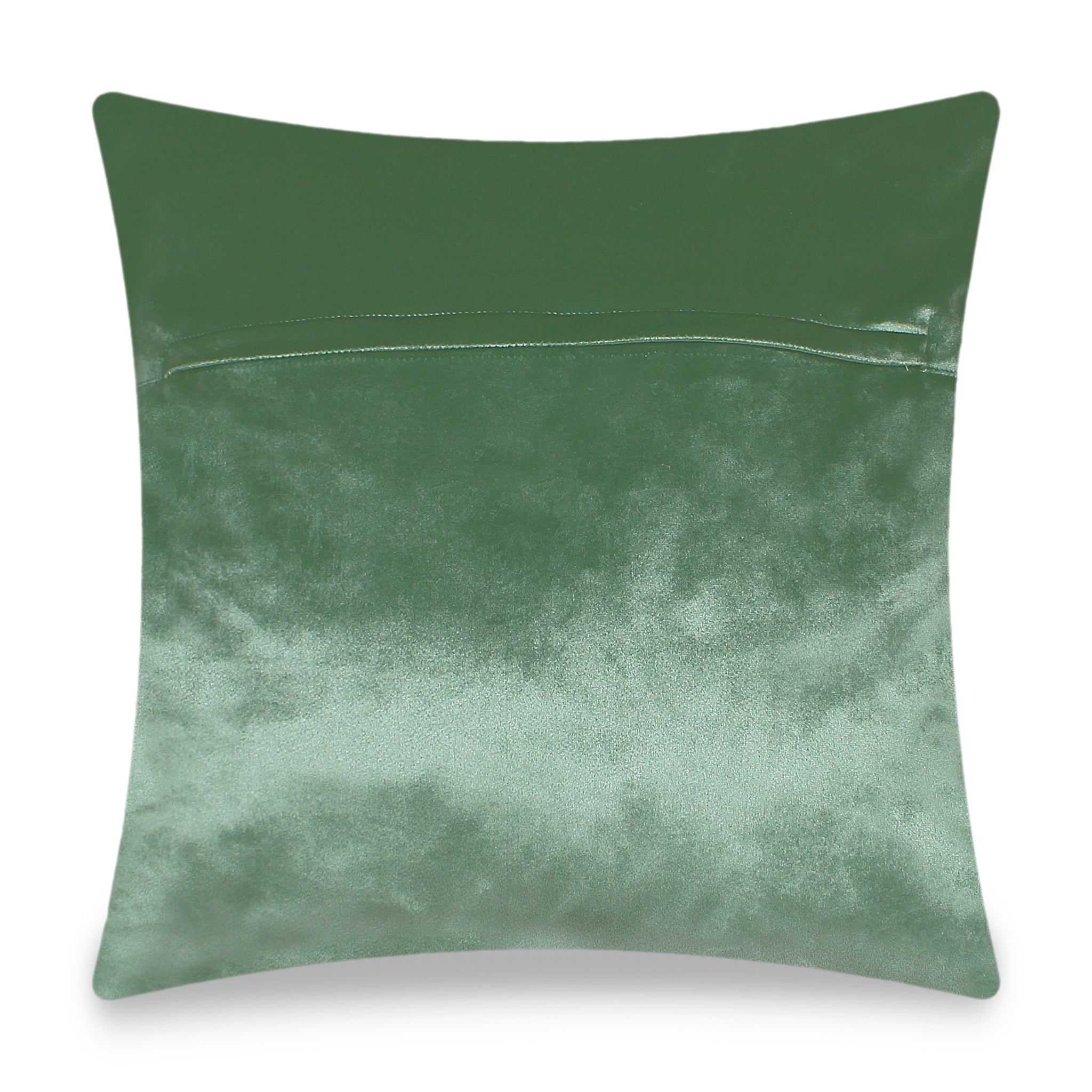 Green Velvet Cushion Cover, Hermes Inspired Horse Printed Decorative Pillow, Vintage Home Décor Throw Pillow Cover,  45 x 45 CM