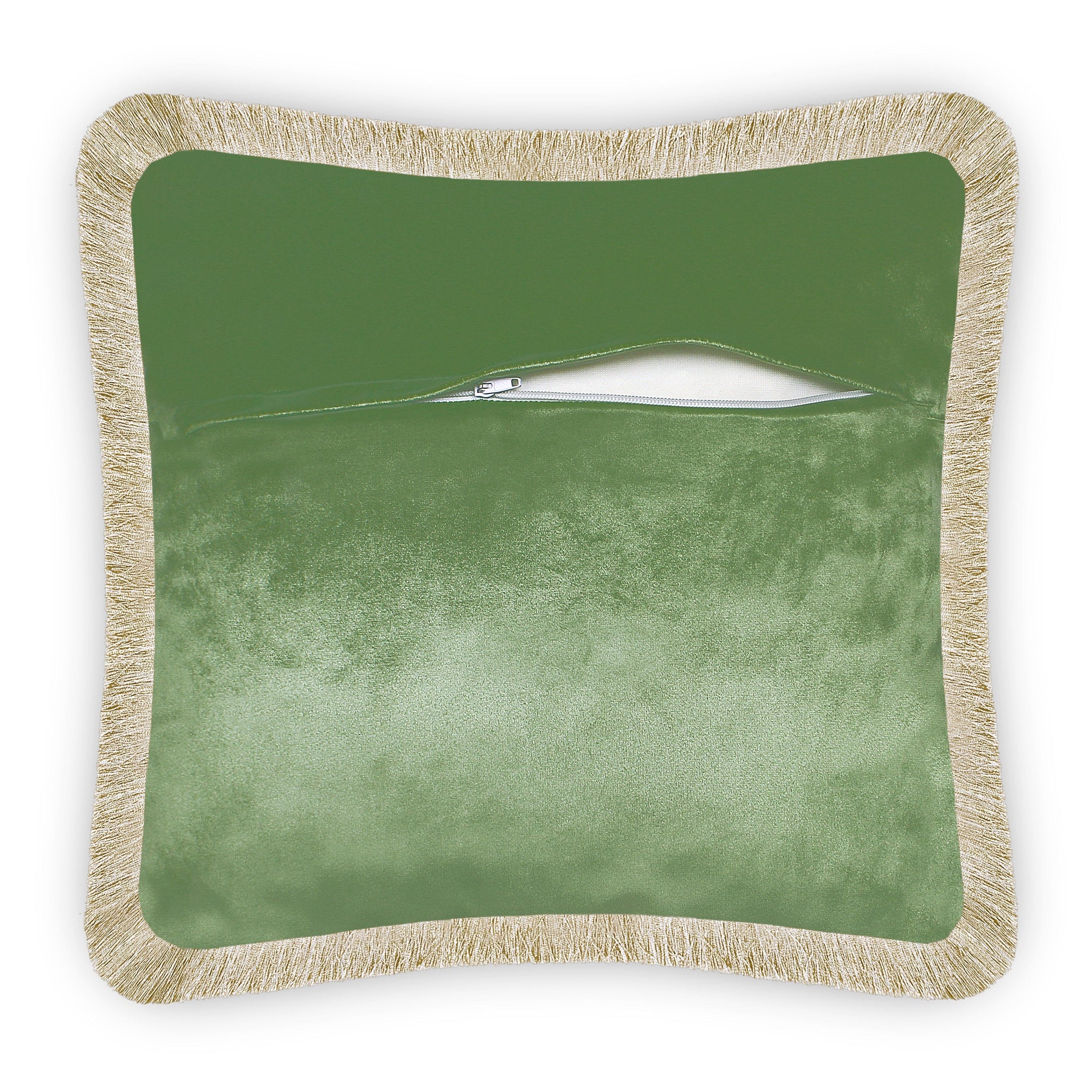 Beige Velvet Cushion Cover Classic Ottoman Floral Decorative Pillowcase Home Decor Throw Pillow for Sofa Chair Living Room 45x45 cm 18x18 In