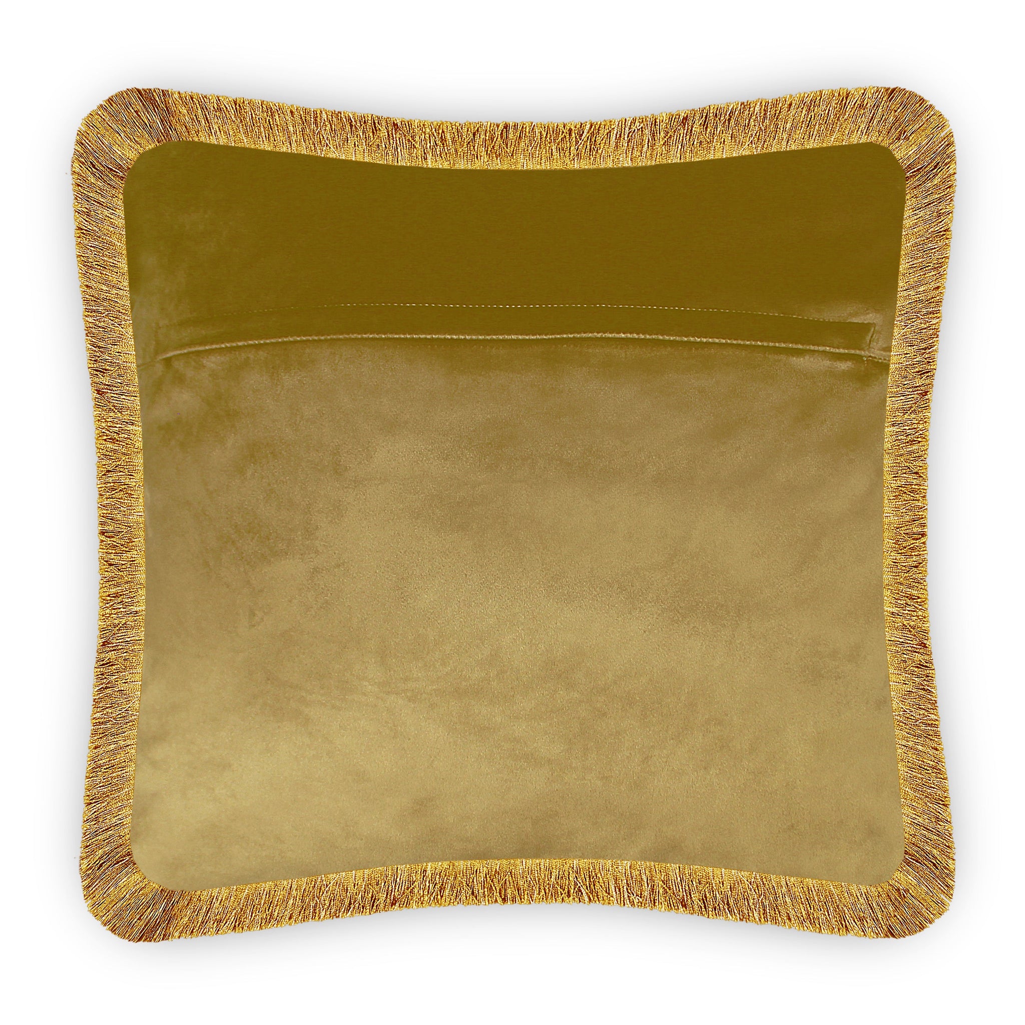 Vellato European Cushion Cover, Velvet Home Decorative Pillow Case, Embroidery Baroque Style Pillowcase 45x45 cm 18x18 Inch