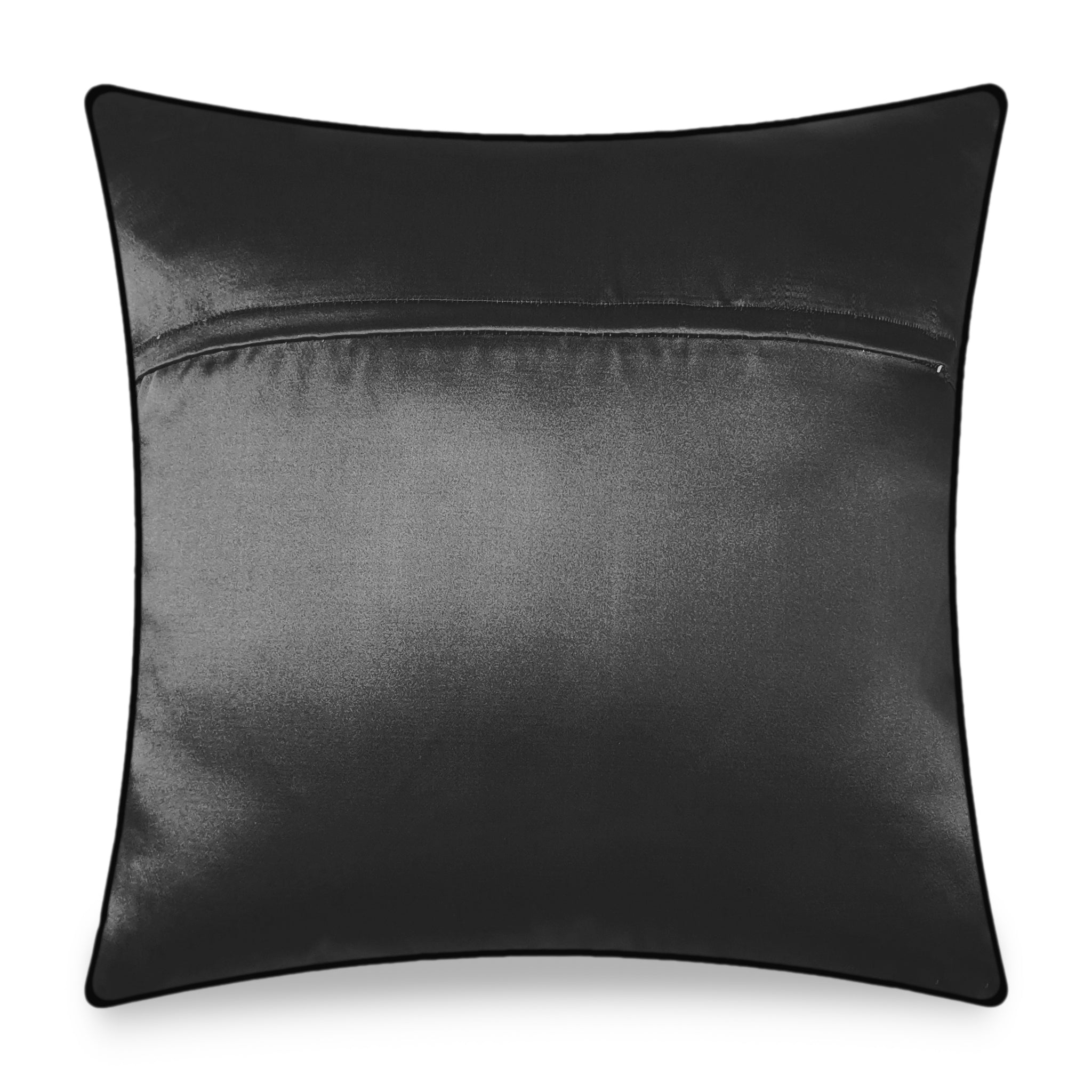  Satin Cushion Cover Polo Player Embroidery Decorative Pillowcase Modern Horse Home Decor Throw Pillow for Sofa Chair 45x45 cm 