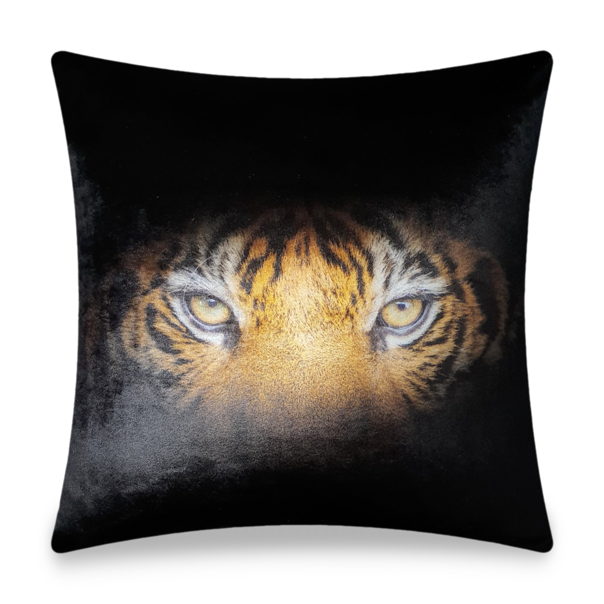  Velvet Cushion Cover Tiger Face Decorative Pillowcase Modern Home Decor Throw Pillow for Sofa Chair 45x45 cm 