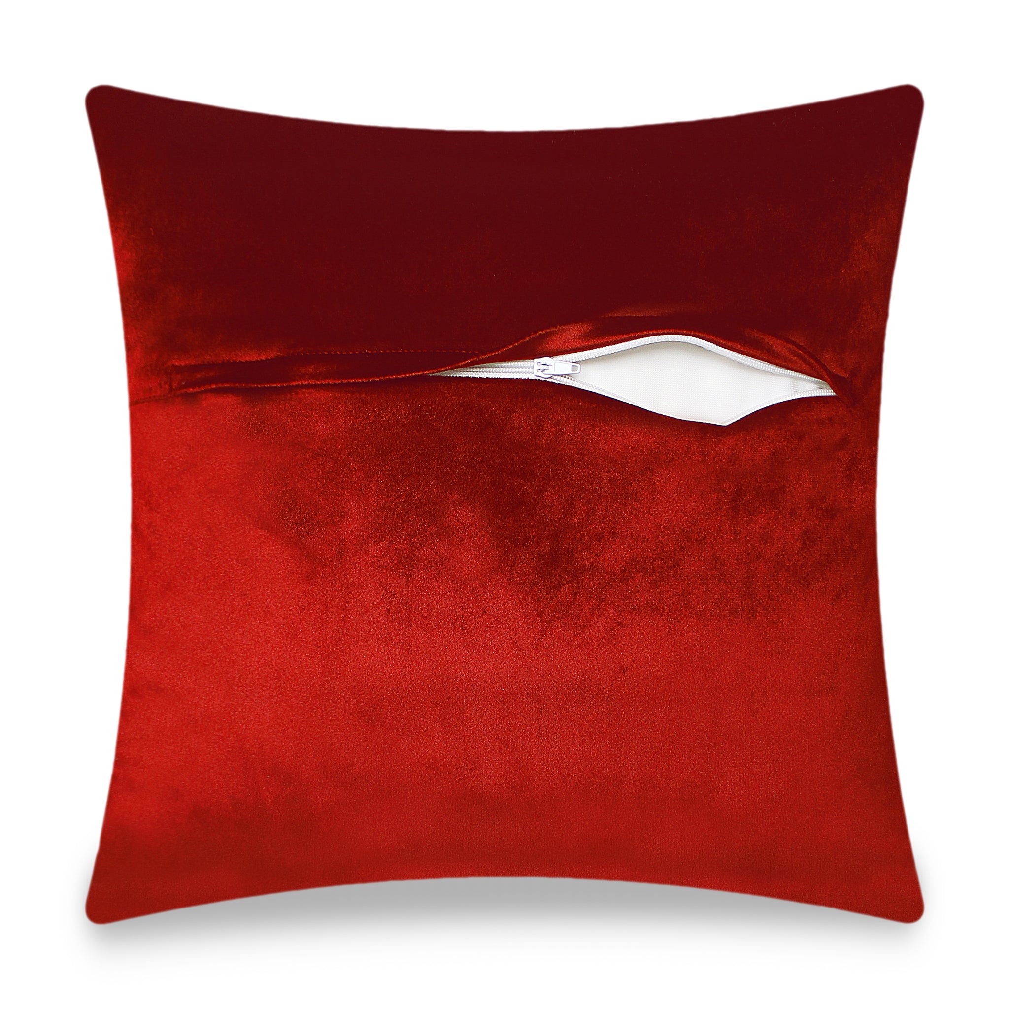 Red Velvet Cushion Cover Frida Kahlo and Florals Decorative Pillowcase Modern Home Decor Throw Pillow for Sofa Chair 45x45 cm 