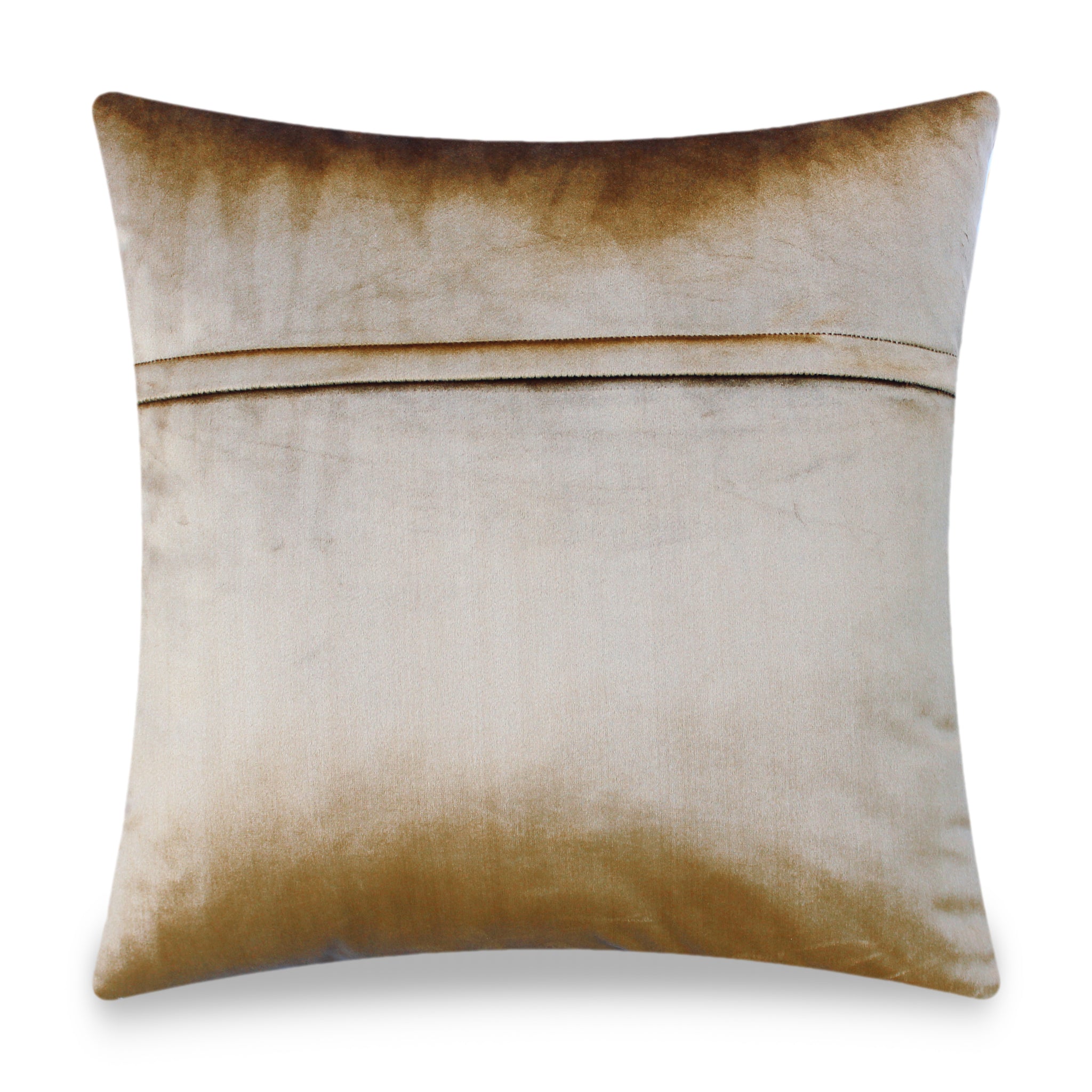 Golden Velvet Cushion Cover, Hermes Inspired Horse Printed Decorative Pillow, Vintage Home Décor Throw Pillow Cover,  45 x 45 CM